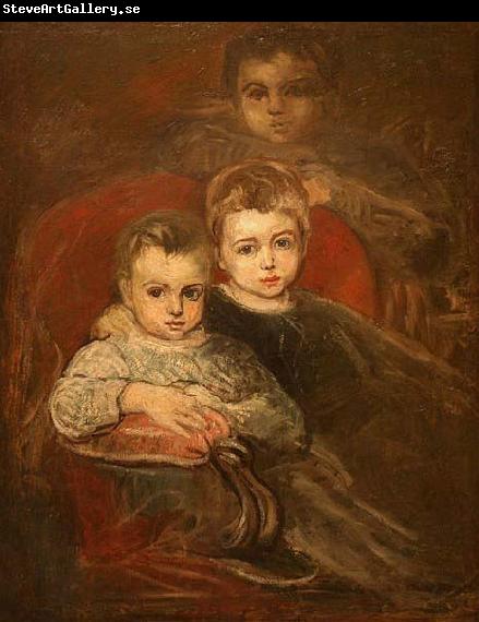 Karel Purkyne The Artist's Children